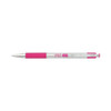 F-301 Ballpoint Pen, Retractable, Fine 0.7 Mm, Black Ink, Stainless Steel/pink Barrel F-301 Ballpoint Pen, Retractable, Fine 0.7 Mm, Black Ink, Stainless Steel/pink Barrel