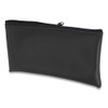 Fabric Deposit Bag, Vinyl, 6 X 11 X 1, Black Fabric Deposit Bag, Vinyl, 6 X 11 X 1, Black