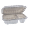Earthchoice Smartlock Microwavable Mfpp Hinged Lid Container, 2-compartment, 9 X 6 X 3, White, 270/carton Earthchoice Smartlock Microwavable Mfpp Hinged Lid Container, 2-compartment, 9 X 6 X 3, White, 270/carton