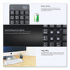 Wkb6010ub Wireless 18-key Numeric Usb Keypad, Black Wkb6010ub Wireless 18-key Numeric Usb Keypad, Black