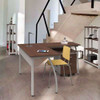 Trento Line L-shaped Desk, 59.13" X 59.13" X 29.5", Cherry Trento Line L-shaped Desk, 59.13" X 59.13" X 29.5", Cherry
