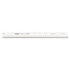 Triangular Scale, Plastic, 12" Long, Architectural, White Triangular Scale, Plastic, 12" Long, Architectural, White