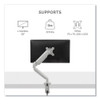 Platinum Series Single Monitor Arm, For 27" Monitors, 360 Deg Rotation, 45 Deg Tilt, 180 Deg Pan, Silver, Supports 20 Lb Platinum Series Single Monitor Arm, For 27" Monitors, 360 Deg Rotation, 45 Deg Tilt, 180 Deg Pan, Silver, Supports 20 Lb