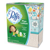 Plus Lotion Facial Tissue, White, 2-ply, 124/box, 3 Box/pack