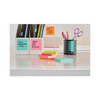 Vertical Pop-up Note Dispenser, For 3 X 3 Pads, Black Vertical Pop-up Note Dispenser, For 3 X 3 Pads, Black