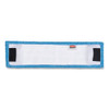 Adaptable Flat Mop Pads, Microfiber, 19.5 X 5.5, Blue Adaptable Flat Mop Pads, Microfiber, 19.5 X 5.5, Blue