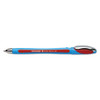 Slider Memo Xb Ballpoint Pen, Stick, Extra-bold 1.4 Mm, Red Ink, Blue/red Barrel, 10/box