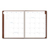 Signature Collection Academic Weekly/monthly Planners, 11.5 X 8, Distressed Brown Cover, 13-month: July 2025 To July 2026