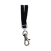 Deluxe Safety Lanyards, Metal Lobster Claw Hook Fastener, 36" Long, Black, 24/box Deluxe Safety Lanyards, Metal Lobster Claw Hook Fastener, 36" Long, Black, 24/box