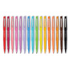 Flair Scented Felt Tip Porous Point Pen, Stick, Medium 0.7 Mm, Assorted Ink And Barrel Colors, 16/pack