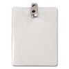 Id Badge Holders With Clip, Vertical, Clear 3.8" X 4.25" Holder, 3.13" X 3.75" Insert, 50/pack Id Badge Holders With Clip, Vertical, Clear 3.8" X 4.25" Holder, 3.13" X 3.75" Insert, 50/pack