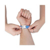 Crowd Management Wristbands, Sequentially Numbered, 10" X 0.75", Blue, 100/pack Crowd Management Wristbands, Sequentially Numbered, 10" X 0.75", Blue, 100/pack
