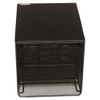 3 Drawer Hospitality Organizer, 7 Compartments, 11 1/2w X 8 1/4d X 8 1/4h, Bk