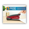 Inpower Spring-powered Desktop Stapler, 20-sheet Capacity, Red