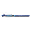 Slider Ballpoint Pen, Stick, Medium 0.8 Mm, Blue Ink, Blue/silver Barrel, 10/box