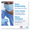 Versasure Cleaner Disinfectant Wipes, 1-ply, 12 X 12, White, 110/pouch