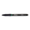 S-gel High-performance Gel Pen, Retractable, Medium 0.7 Mm, Green Ink, Black Barrel, Dozen S-gel High-performance Gel Pen, Retractable, Medium 0.7 Mm, Green Ink, Black Barrel, Dozen