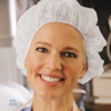 Latex-free Operating Room Cap, Pleated, Polypropylene, 21", White, 100 Caps/pack, 10 Packs/carton Latex-free Operating Room Cap, Pleated, Polypropylene, 21", White, 100 Caps/pack, 10 Packs/carton