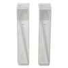 Over-the-wall Cubicle File Hangers, Clear, 2/pack