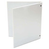 Economy Round Ring View Binder, 3 Rings, 0.5" Capacity, 11 X 8.5, White Economy Round Ring View Binder, 3 Rings, 0.5" Capacity, 11 X 8.5, White