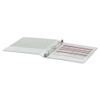 Economy Round Ring View Binder, 3 Rings, 0.5" Capacity, 11 X 8.5, White Economy Round Ring View Binder, 3 Rings, 0.5" Capacity, 11 X 8.5, White