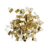 Binder Clips, Medium, Gold, 72/pack Binder Clips, Medium, Gold, 72/pack