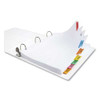 Insertable Big Tab Dividers, 8-tab, 11 1/8 X 9 1/4