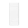Dot Matrix Printer Mailing Labels, Pin-fed Printers, 1.94 X 4, White, 5,000/box Dot Matrix Printer Mailing Labels, Pin-fed Printers, 1.94 X 4, White, 5,000/box