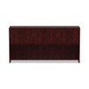 Alera Valencia Series Hutch With Doors, 70.63w X 15d X 35.38h, Mahogany Alera Valencia Series Hutch With Doors, 70.63w X 15d X 35.38h, Mahogany
