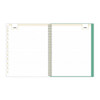 Day Designer Academic Year Weekly/monthly Frosted Planner, Palms Artwork, 11 X 8.5, 12-month (july To June): 2025 To 2026