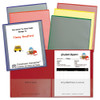 Classroom Connector Folders, 11 X 8.5, Red, 25/box Classroom Connector Folders, 11 X 8.5, Red, 25/box