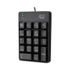 Spill-resistant 18-key Numeric Keypad, Black Spill-resistant 18-key Numeric Keypad, Black
