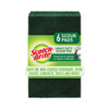 Heavy-duty Scouring Pad, 3.8 X 6, Green, 5/carton