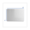 Dry Erase Board, 12 X 9, White, 24/pack