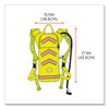 Chill-its 5155 Low Profile Hydration Pack, 2 L, Hi-vis Lime Chill-its 5155 Low Profile Hydration Pack, 2 L, Hi-vis Lime