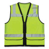 Glowear 8253hdz Class 2 Heavy-duty Mesh Surveyors Vest, Polyester, Large/x-large, Lime