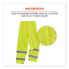 Glowear 8916 Class E Lightweight Hi-vis Rain Pants, Small, Lime Glowear 8916 Class E Lightweight Hi-vis Rain Pants, Small, Lime