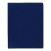 Solids Presentation Covers For Binding Systems, Unpunched, 11 X 8.75, Navy, 25/pack