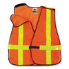 Glowear 8080bax Non-certified X-back Hi-vis Safety Vest, Polyester, One Size Fits Most, Orange/yellow Glowear 8080bax Non-certified X-back Hi-vis Safety Vest, Polyester, One Size Fits Most, Orange/yellow