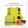 Glowear 8262frz Class 2 Fr Surveyor Zipper Vest, Tencel/modacrylic/para-aramid/kevlar, Large/x-large, Lime Glowear 8262frz Class 2 Fr Surveyor Zipper Vest, Tencel/modacrylic/para-aramid/kevlar, Large/x-large, Lime