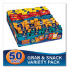 Grab And Snack Variety Pack, Assorted Flavors, 50/pack Grab And Snack Variety Pack, Assorted Flavors, 50/pack