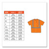 Glowear 8289 Class 2 Hi-vis T-shirt, Polyester, Orange, 5x-large Glowear 8289 Class 2 Hi-vis T-shirt, Polyester, Orange, 5x-large
