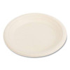 Bagasse Pfas-free Dinnerware, Plate, Sugarcane, 6" Dia, Tan, 1,000/carton Bagasse Pfas-free Dinnerware, Plate, Sugarcane, 6" Dia, Tan, 1,000/carton