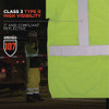 Glowear 8315ba Class 3 Hi-vis Breakaway Safety Vest, 4x-large To 5x-large, Lime Glowear 8315ba Class 3 Hi-vis Breakaway Safety Vest, 4x-large To 5x-large, Lime