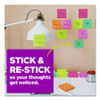 Super Sticky Notes, 3 X 3, Mulberry, 90 Sheets/pad, 5 Pads/pack