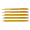 Sharpwriter Mechanical Pencil, 0.7 Mm, Hb (#2), Black Lead, Classic Yellow Barrel, 5/pack
