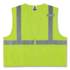 Glowear 8225z Class 2 Standard Solid Vest, Polyester, Lime, Large/x-large