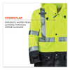 Glowear 8365bk Class 3 Hi-vis Rain Jacket Black Bottom, 5x-large, Lime Glowear 8365bk Class 3 Hi-vis Rain Jacket Black Bottom, 5x-large, Lime
