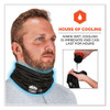 Chill-its 6489 2-layer Cooling Performance Knit Multi-band, Polyester/spandex, Small/medium, Black
