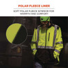 Glowear 8353 Class 3 Hi-vis Softshell Water-resistant Jacket, 4x-large, Lime Glowear 8353 Class 3 Hi-vis Softshell Water-resistant Jacket, 4x-large, Lime